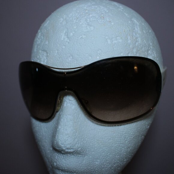Prada Oversized Wrap Rectangle Sunglasses